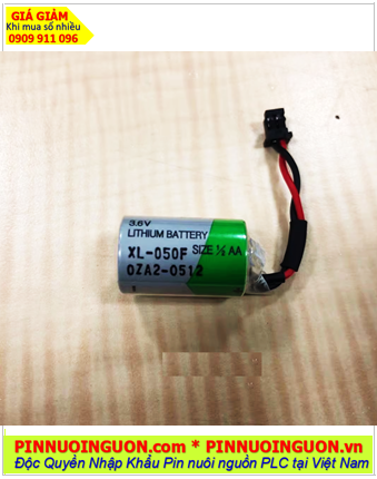 XENO XL-050F; Pin nuôi nguồn XENO XL-050F lithium 3.6v 1/2AA 1200mAh _Xuất xứ Hàn Quốc